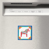 Dala Horse Magnet (Insitu (Vaatwasser))