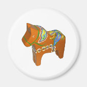 Dala Horse magnet (Voorkant)