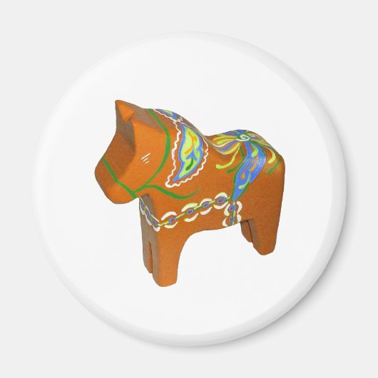 Dala Horse magnet (Voorkant)