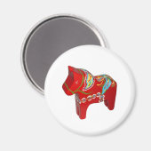 Dala Horse magnet (Voorkant / Achterkant)