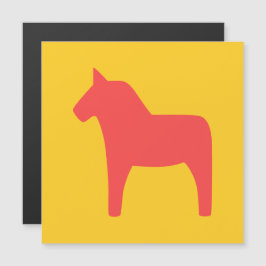 Dala Horse Magnetic Kaart