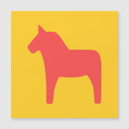 Dala Horse Magnetic Kaart