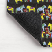Dala Horse Mousepad Muismat (Hoek)