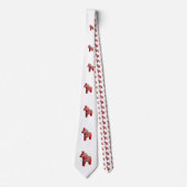 Dala Horse necktie Stropdas (Voorkant)