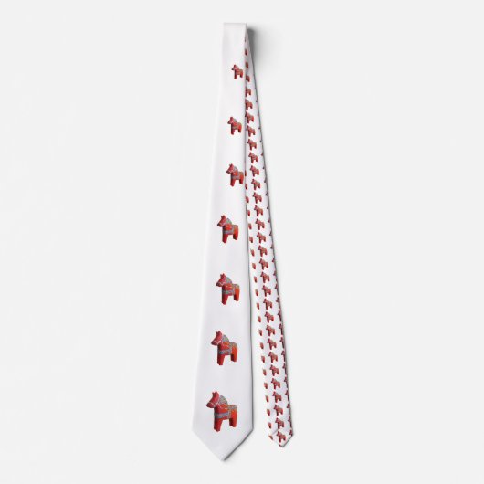 Dala Horse necktie Stropdas (Voorkant)