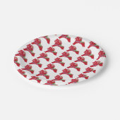 Dala Horse Paper-Bord Papieren Bordje (Gekanteld)