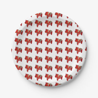 Dala Horse Paper-Bord Papieren Bordje