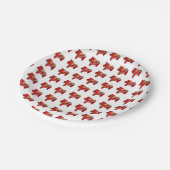 Dala Horse Paper-Bord Papieren Bordje (Gekanteld)