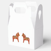 Dala Horse Party Favor Box Bedankdoosjes (Geopend)