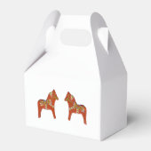 Dala Horse Party Favor Box Bedankdoosjes (Voorkant Zijde)
