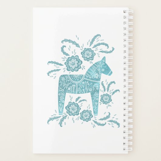 Dala Horse Persoonlijk Planner (Achterkant)