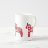 Dala Horse Porselein Kop (Voorkant rechts)