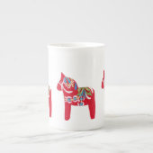 Dala Horse Porselein Kop (Voorkant)