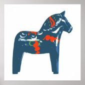 Dala Horse Poster (Voorkant)
