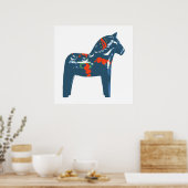 Dala Horse Poster (Keuken)