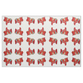 Dala Horse Quilting Fabric Stof (Fat Quarter)