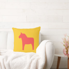 Dala Horse Red Sierkussen