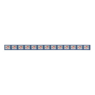 Dala Horse Ribbon Grosgrain Lint