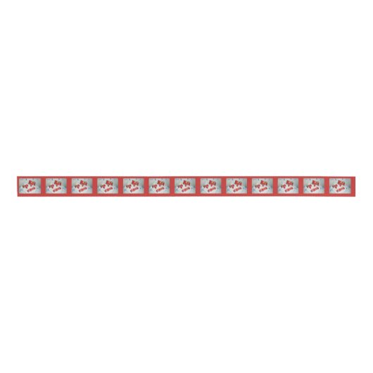 Dala Horse Ribbon Grosgrain Lint (Voorkant)