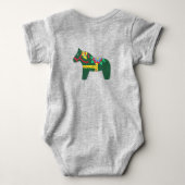 Dala Horse Romper (Achterkant)