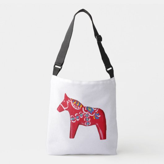 Dala Horse Schoudertas Crossbody Tas (Voorkant)