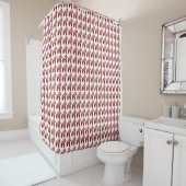 Dala Horse Shower Curtain Douchegordijn (In situ)