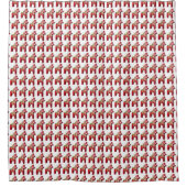 Dala Horse Shower Curtain Douchegordijn (Voorkant)