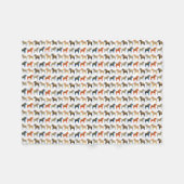 Dala Horse Swedish Folk Art Pattern Fleece Deken (Voorkant (Horizontaal))