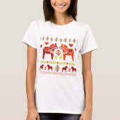 Dala Horse T-shirt (Voorkant)