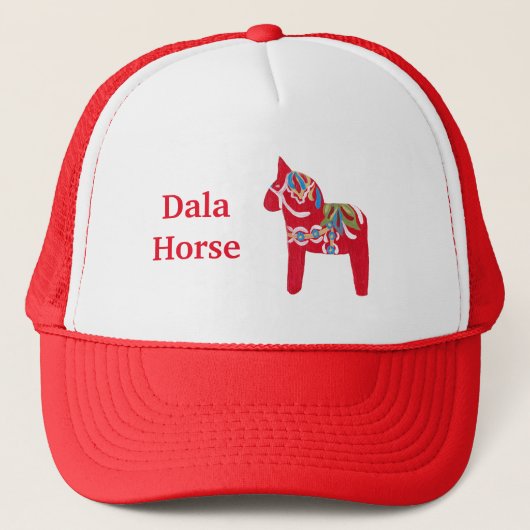 Dala Horse Trucker Pet (Voorkant)