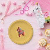 Dala Horse van Julia Paper Bord (Feest)