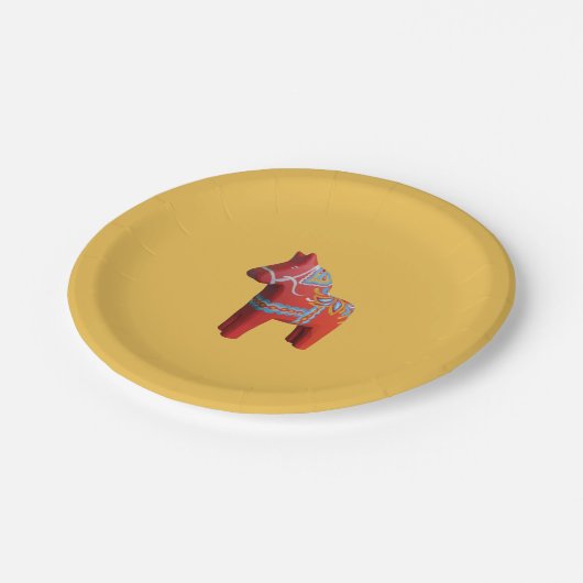 Dala Horse van Julia Paper Bord (Gekanteld)