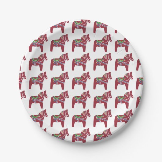 Dala Horse van Julia Persson-Morrill Bord (Voorkant)