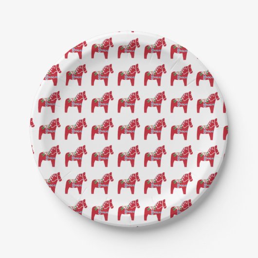 Dala Horse van Julia Persson-Morrill Paper Bord (Voorkant)