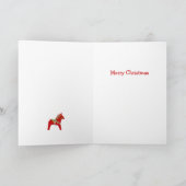 Dala Horse Zweedse Kaart (Binnen)