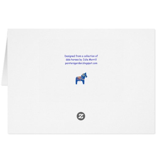 Dala Horses (Achterkant Horizontaal)