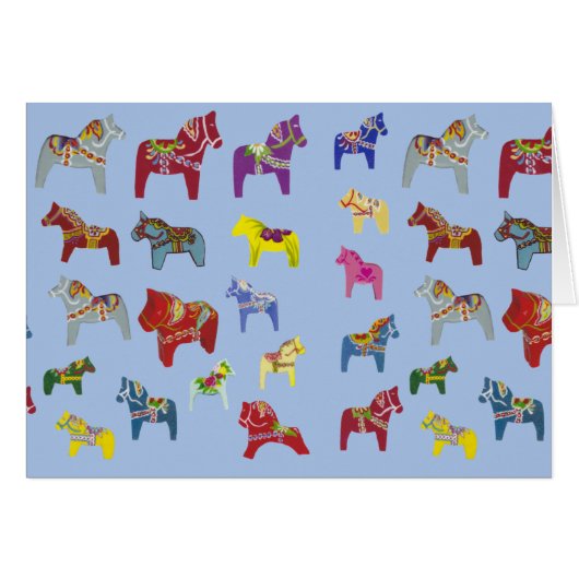 Dala Horses (Voorkant Horizontaal)