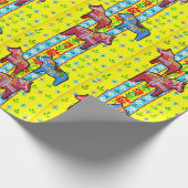 Dala Horses Cadeaupapier (Hoek)