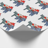 Dala Horses Cadeaupapier (Hoek)