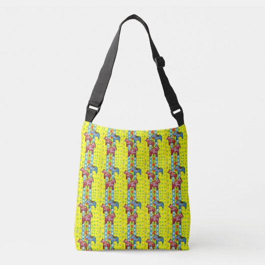 Dala Horses Crossbody Tas (Voorkant)