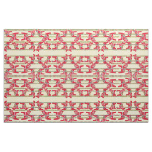 Dala Horses Fabric Stof