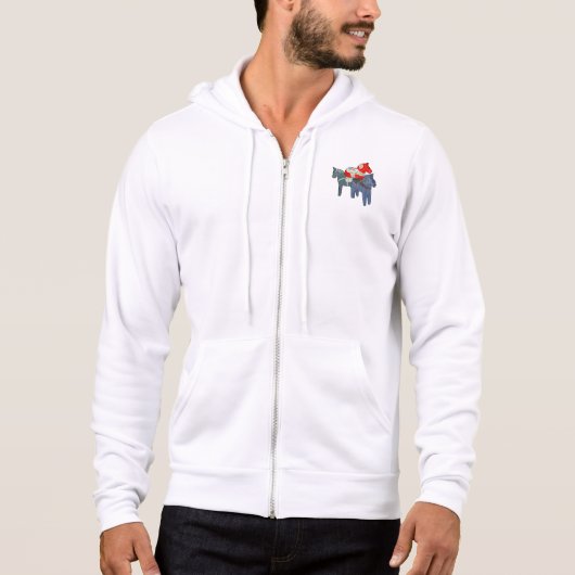 Dala Horses Hoodie (Voorkant)