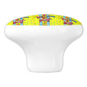 Dala Horses Keramische Knop (Zijkant)