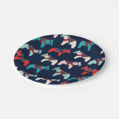 Dala Horses Paper Borden Papieren Bordje (Gekanteld)