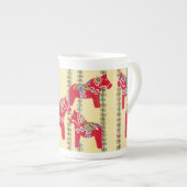 Dala Horses Porselein Kop (Voorkant rechts)