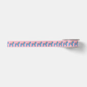 Dala Horses Satijnen Lint (Voorkant)