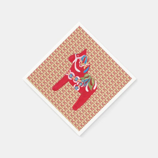 Dala Horses Servet (Hoek)