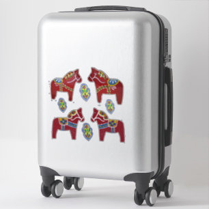 Dala Horses Sticker