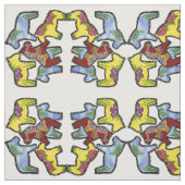 Dala Horses Stof (Swatch)