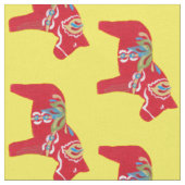 Dala Horses Stof (Close Up)